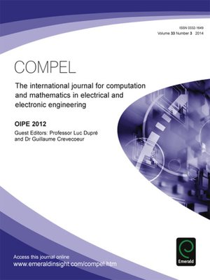 cover image of COMPEL: The International Journal for Computation and Mathematics in Electrical and Electronic Engineering, Volume 33, Issue 3